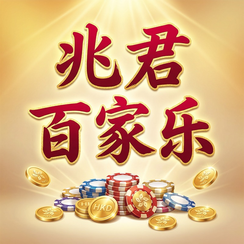 兆君百家乐红金书法与筹码视觉